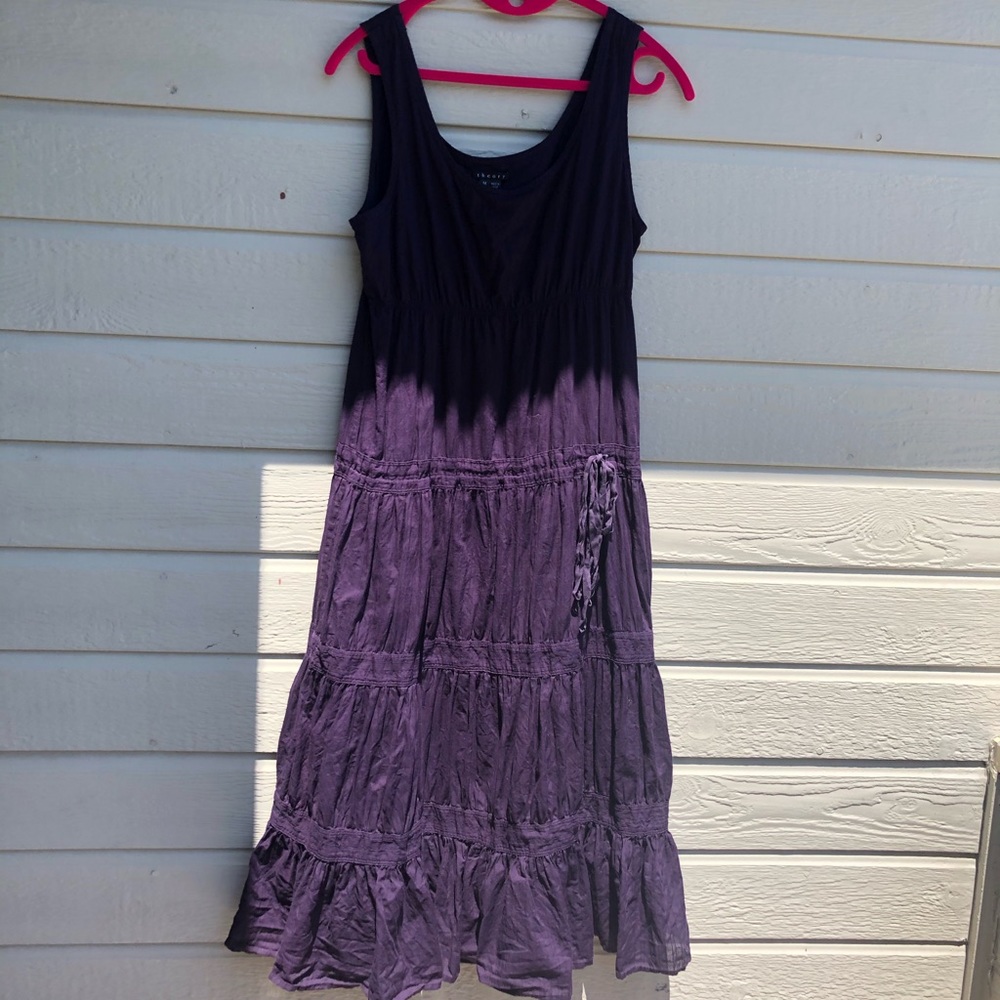 Theory purple summer dress m